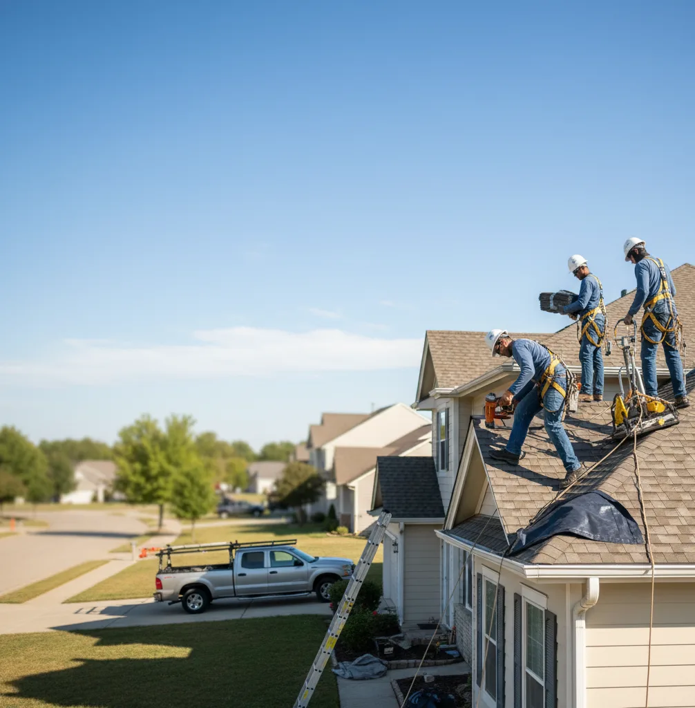 Roof Repair in Le Center